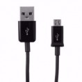 Cabo Dados Micro Usb V8 - Samsung Lg Motorola - Preto